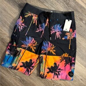 NWT Rip Curl Men's Tropical Swim Shorts Sz 29 waist